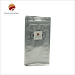 Adhesive Seal Flat Bottom Bag Custom Printing