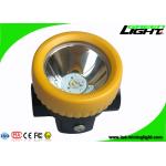 Water Proof LED Cordless Mining Lights Yellow / Black Color ABS Material 4000 Lux for sale