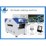 High precision AC380V 6KW Double module multifunctional LED mounting machine for sale