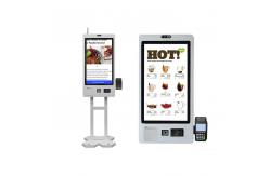 China Multi Touch Screen Kiosk  Lcd Advertising Kiosk With Printer supplier