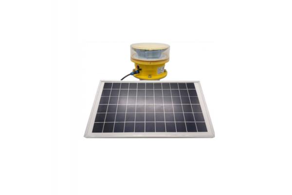 ICAO Solar Powered Medium Intensity Aviation Obstruction Light