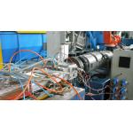 Twin Screw Extruder Small Plastic PVC Profile Extrusion Line For Skirting Wall Corner for sale