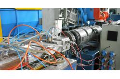 China Artificial Marble Wood Plastic Composite Extrusion Line , PVC Profile Extrusion Machine supplier