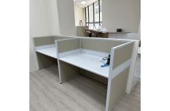 China 2 Person Office Partition Table Staff Cubicle Workstation Desk supplier