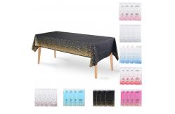 China ODM Wipeable Plastic Tablecloth For Easter Day Party supplier