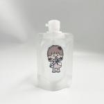 Custom Printing Self Supporting Liquid Packaging Pouch With Flip Cap for sale