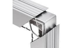 China Aluminium Extruded Angle Corner Joint Fitting Frame For Windows supplier
