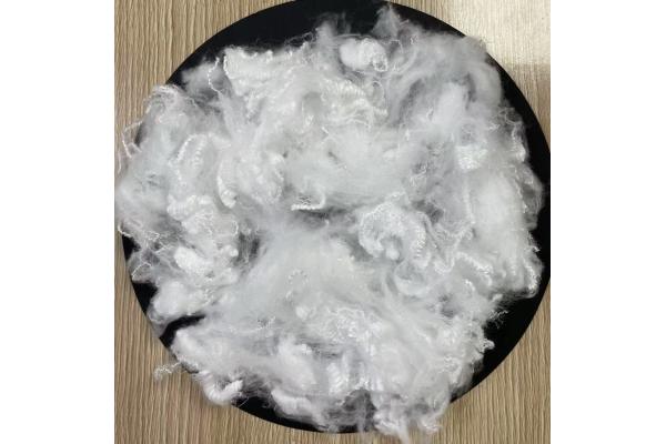 Virgin Polyester Staple Fiber 1.56dtex 51mm White High Durability