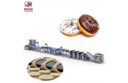 China 50HZ Frequency Silver Donut Making Machine for Advanced Dough Processing Equipment supplier