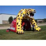 Creative Inflatable Jagual Entrance With Business Logo For Promotion for sale