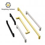 Modern Minimalist Customized Die-cast Stainless Steel square Handles for Cabinet Wardrobe Door and Drawer Furniture Hardware for sale