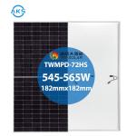 High Reliability TW Solar Panels Monocrystalline Silicon Cell 144 545W 550W 555W 560W 565W for sale