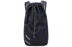 China Customized Polyester Sport Ball Backpack Waterproof Drawstring Mesh Backpack supplier