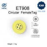 FULL ICAR Unshared ICAR Code Electronic Ear Tags for Animal Tracking and Management with BLE Reader Support for sale