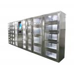 Stainless Steel Vending Locker Machine Eggs Vegetables Auto Dispensing System for sale