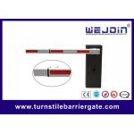 RFID Electric Parking Lot Single Arm Boom Barrier Gate System Reversing On Obstacle for sale