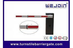 China RFID Electric Parking Lot Single Arm Boom Barrier Gate System Reversing On Obstacle supplier