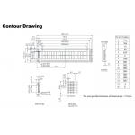 20*2 FSTN STN character monochrome ST7066U wide temperature LCD Module