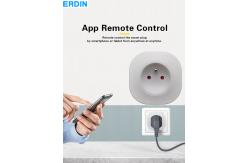 China 16A 20A Smart Light Socket Voice Activated Wireless Electric Socket Overload Protection supplier