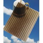 Factory price 6mm 4*8feet Bronze Polycarbonate Hollow Sheet with B1 Fire Rating for sale