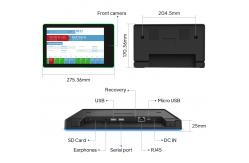 China POE NFC Android Tablet PC OEM 10.1 Inch RK3288 CPU Wall Mount supplier