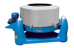 China Model PTD Three Footed Manual Top Discharge Food Centrifuge / Liquid-solid Separation Machines supplier