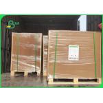 300gsm 400gsm Unbleached Kraft Paper Roll For Snack Food Packaging 70 * 100cm for sale
