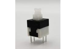 China DC30V 0.1mA Push Button 6 Pin DIP 8x8 Micro Key Switch supplier