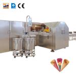 2.0h 137 Baking Plates Automatic Ice Cream Cone Production Line Ice Cream Cone Baker Machinery for sale