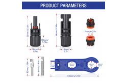 China Practical Solar Panel Connectors , Multipurpose MC4 Female Connector 10 Pairs supplier