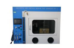 China PLC Control Flammability Testing Equipment , Horizontal And Vertical Burning Test Apparatus supplier