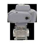 Electric Threaded Titanium Ball Valve for Chemical Processing Applications for sale