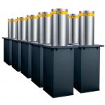 Gaolei One Way Hydraulic Rising Bollards 500 *500 *900mm Driveway Electric for sale