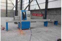 China Automatic CNC Woodworking Wood Pallet Plank / Block Cut Off Machine supplier