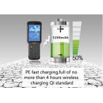 Waterproof Portable Barcode Scanner , Bluetooth Android Handheld Terminal Rugged PDA for sale