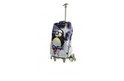 China Durable Cartoon Kids Hard Shell Luggage For School Aluminum Handle supplier