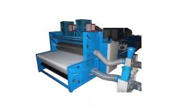 China 1.5m Nonwoven Fiber Cotton Carding Machine Double Doffer Capacity 60m/Min supplier
