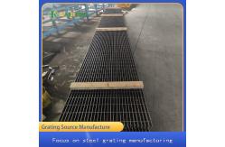 China 8m Long Span Toothed Steel Grating Customized Press Welding Process supplier