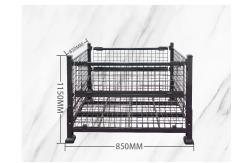 China Customized Wire Mesh Pallet Cage - Streamline Material Handling supplier