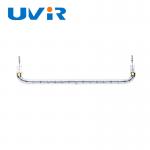 UVIR Customized Quartz Glass Heating Tube U-shaped Infrared Lamp Tube for sale