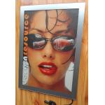 Magnetic Crystal A2 A3 Ultra Slim 8Mm ODM Backlit Poster Frame for sale