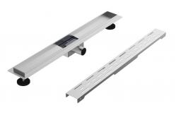 China SUS304 Linear Shower Drain 360 Rotation European Style Wet Room Shower Waste supplier