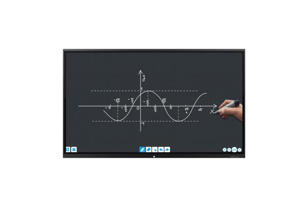 1080P Interactive Digital Whiteboard 1200:1 LCD Panel For Online Teaching