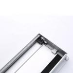 Aluminum Alloy Table Cable Management Box / Flip Up Cable Grommet Box