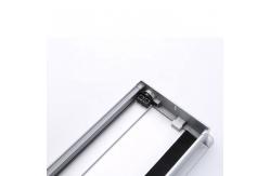 China Aluminum Alloy Table Cable Management Box / Flip Up Cable Grommet Box supplier