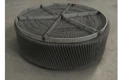 China 500mm Crimped Wire Mesh Roll Demister Pad Custom Mist Eliminator supplier