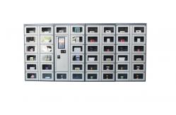 China 32 Touch Screen Vending Lockers Customized With Coin Bill Acceptor supplier