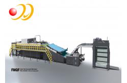 China FMQF Series Flute Laminating Machine With Pile Reversing System supplier