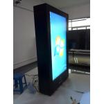 PCAP Interactive 75 Inches Outdoor Digital Signage 2500nits With AC System