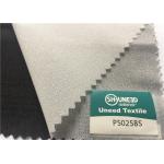 Polyester Plain Weave Woven Interlining , Fusible Interlining Fabric For Front Fuse for sale